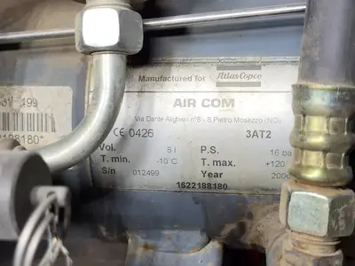 Used 2006 ATLAS COPCO GA5 Rotary Screw & Sliding Vane Air Compressors British Columbia CA | Lenmark #367002