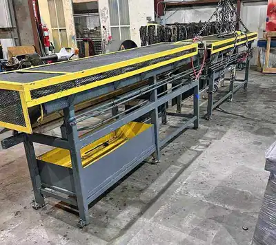 Tube Straightener and Cut-Off Machine, Komo Machine