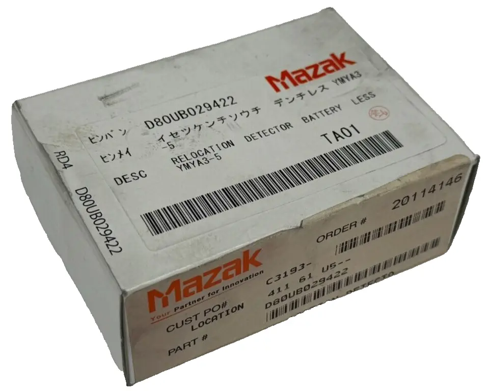 NEW MAZAK D80UB029422 RELOCATION DETECTOR