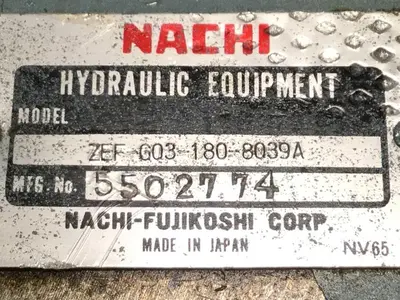 USED NACHI ZEF-G03-180-8039A