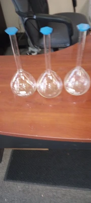 USED PYREX Pyrex # 5580 1000 ML 1L Glass Volumetric Flask Mad Scientist La