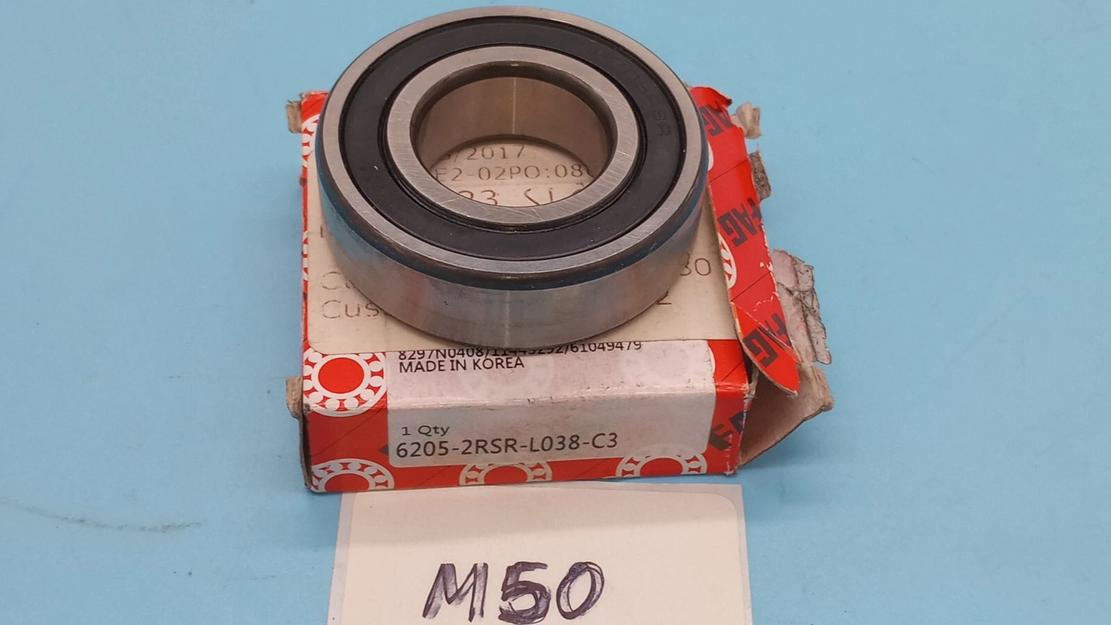 NEW FAG 6205-2RSR-L038-C3