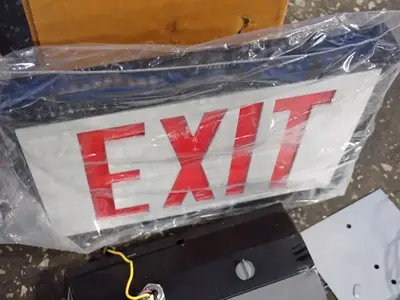 Halo Lighting 48 Watts Exit Sign