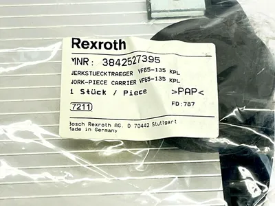 3 842 527 395 | Bosch Rexroth 3842527395 Work Piece Pallet Carrier VF65-135 KPL - New