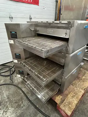 Turbochef HHC2020 Triple Stack High Speed Conveyor Pizza Ovens Fully Refurbished