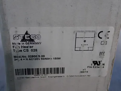New | in-Stock STEGO CS028 Electrical Boxes | HGR 24 #753128