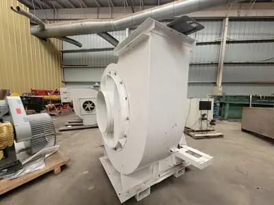 Fan Blower Housing w/ fan blades 25 hp est.