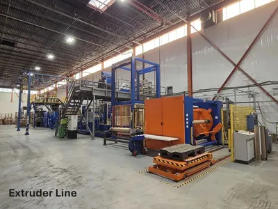 2016 DAVIS STANDARD THERMATIC III Extruder Line Sheeting | Perry Equipment (1)