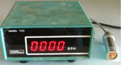 QTY. 1. POWER INSTRUMENTS DIGITAL RPM METER MODEL:...