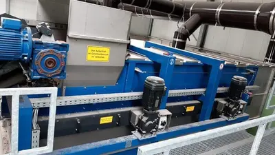USED 2020 HUSMANN SINGLE-SHAFT CRUSHER + GÜNTHER MULTISTAR 2-SE STARSCREEN