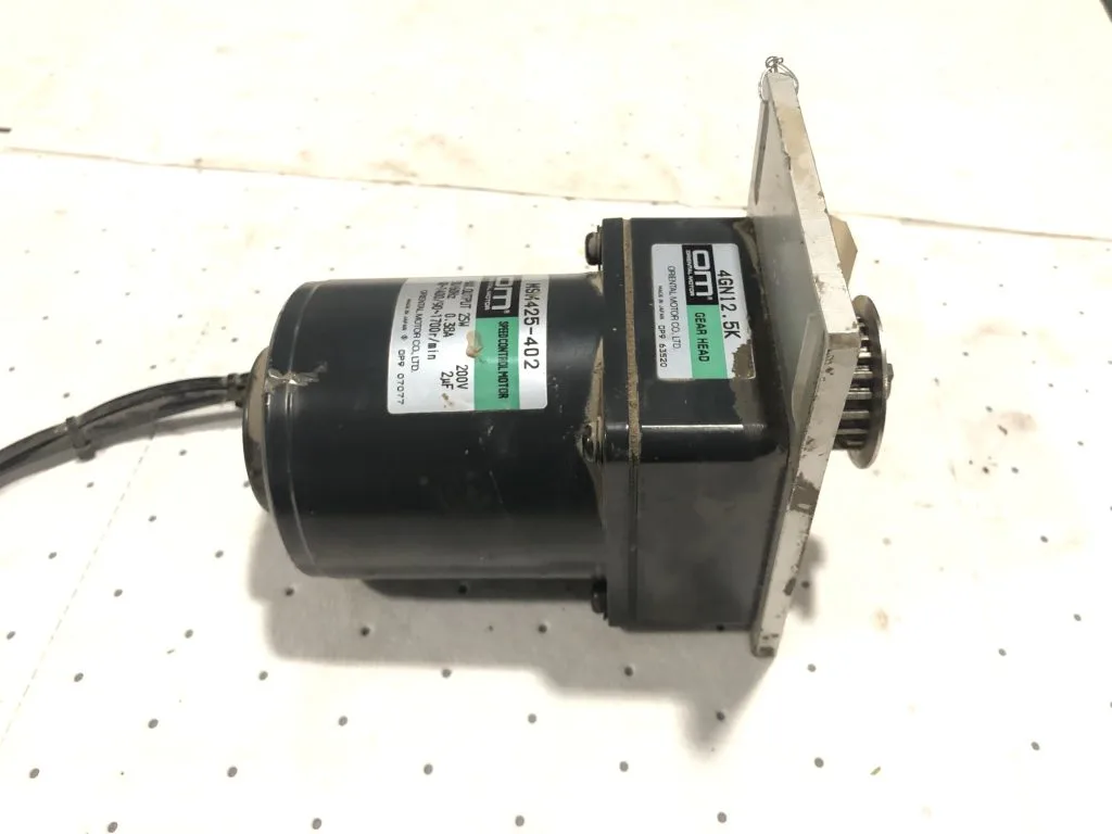 Oriential Motor Parallel Shaft Gear Head K Series 4GN12.5K & MSM425-402 Motor