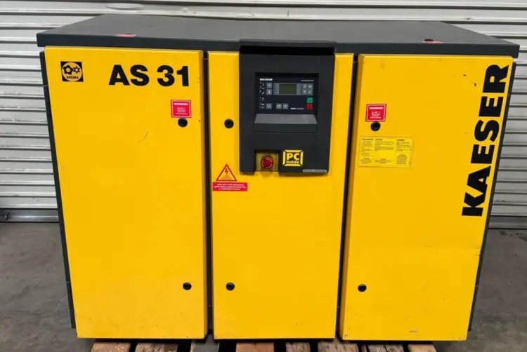 Used Kaeser AS31 Rotary Screw & Sliding Vane Air Compressors California US | Amiron Machinery #1269352