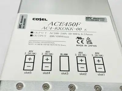New | in-Stock Cosel AC4-VHM2H-00K,ACE450F AC/DC Power Supplies Michigan US | Maverick Industrial Sales #1495893