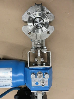 Jamesbury 2"-150 Butterfly Valve with Actuator and Positioner , Unused Spare Room
