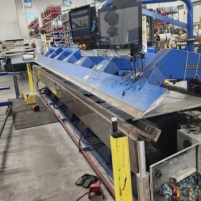 USED BRADBURY 26' X 16 GAUGE TRIM FOLDER