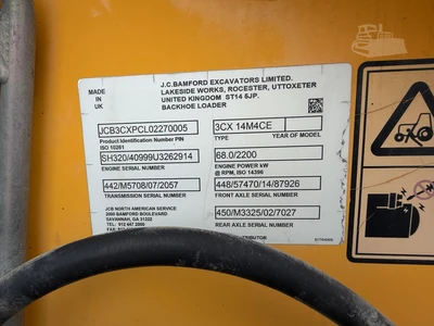 Used 2014 JCB 3CX14 SUPER Backhoe Loaders Florida US | Intrac Machinery #1568759