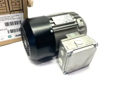 USED BOSCH REXROTH ELECTRIC MOTOR 3-PHASE, .22KW