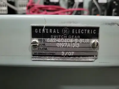 4160V (4.16kV) Power/Vac Switchgear Unit