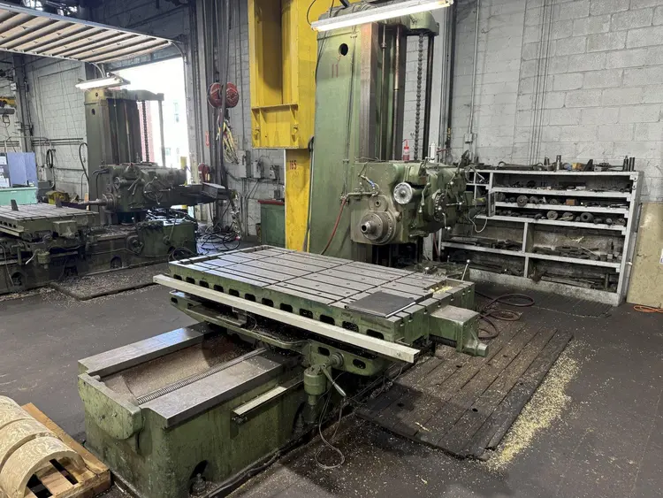 Used GIDDINGS & LEWIS 340-T Horizontal Table Type Boring Mills Ohio US | G-2000, Inc. 15 #177391