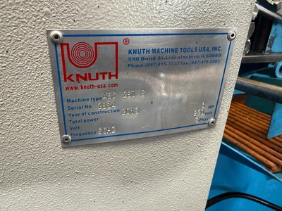 2013 KNUTH ABS 280 B SAWS, BAND, HORIZONTAL | Wheeler Machinery Sales (4)