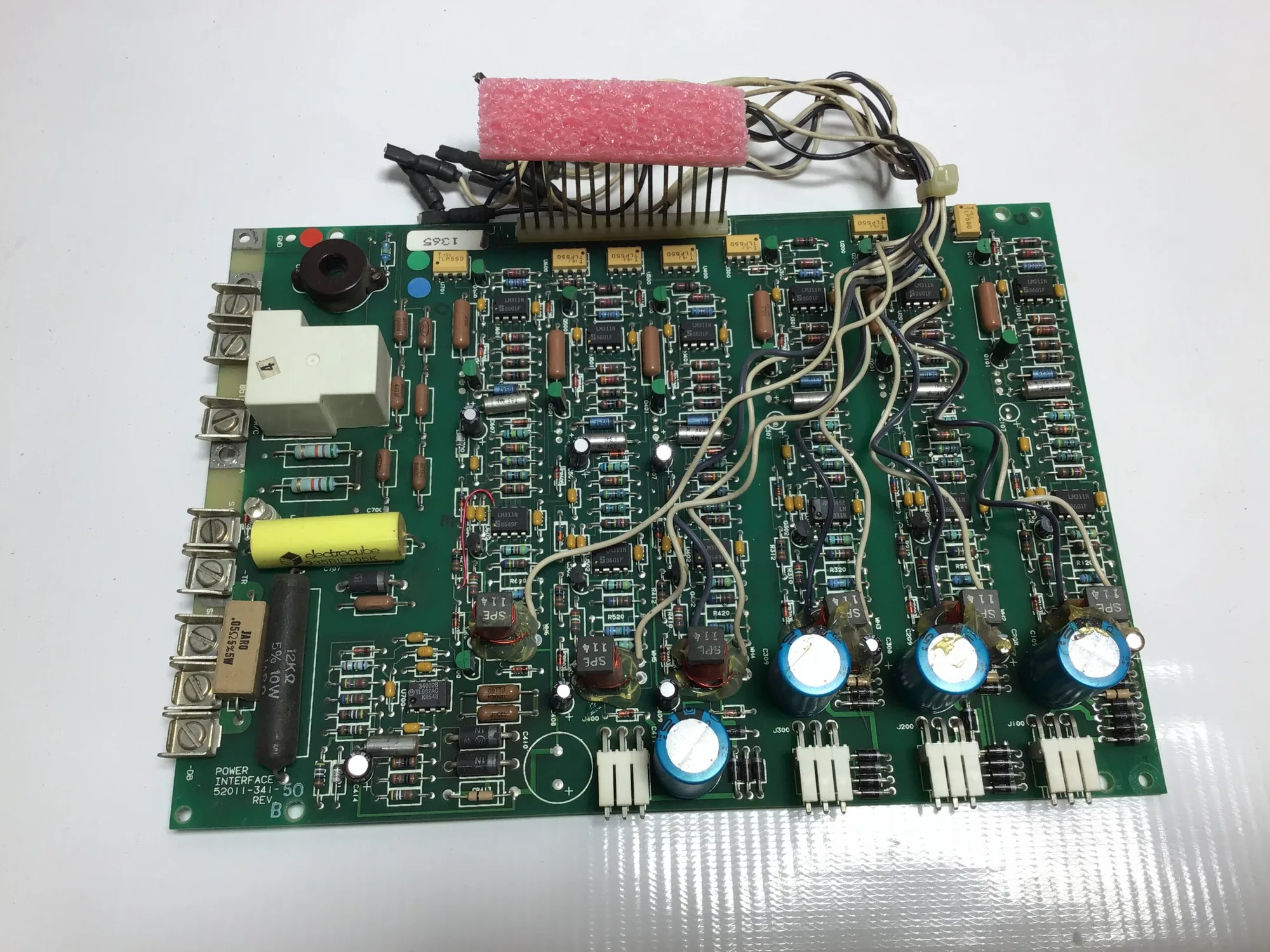 Square D 52011-341-REV B POWER INTERFACE BOARD