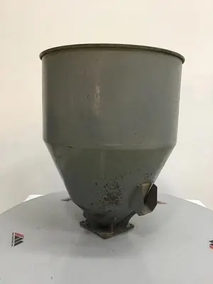 USED METAL FABRICATOR HOPPER