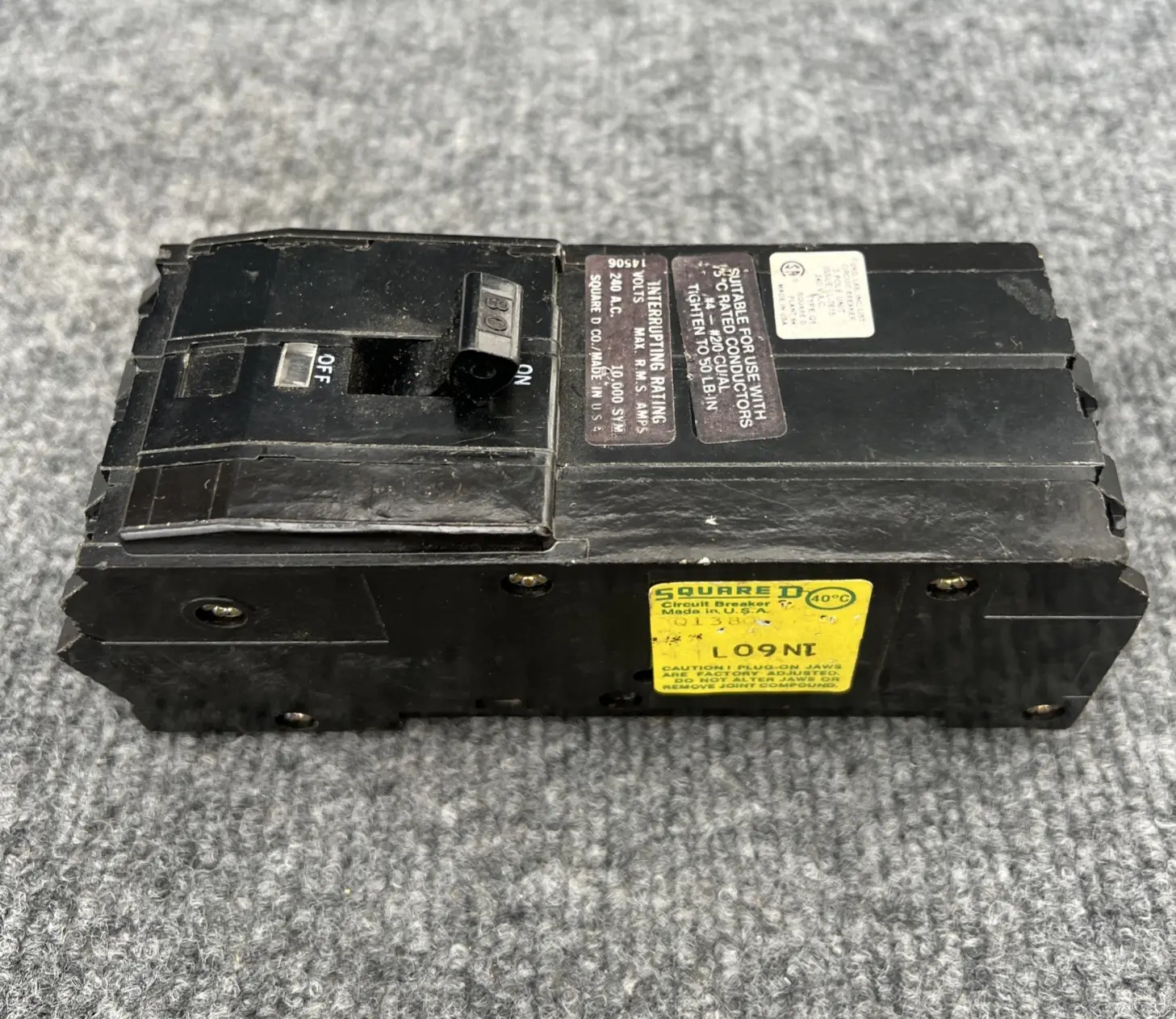 New | in-Stock Square D Q1380 Circuit Breakers California US | Davliegogo LLC #1707086