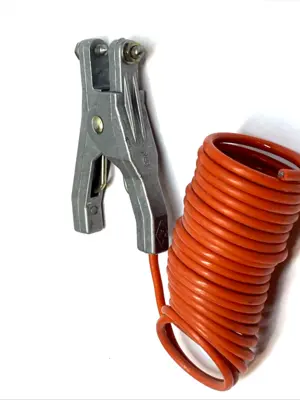 USED S.R. BROWNE STATIC GROUNDING CLAMP REB SERIES BONDING CLAMP