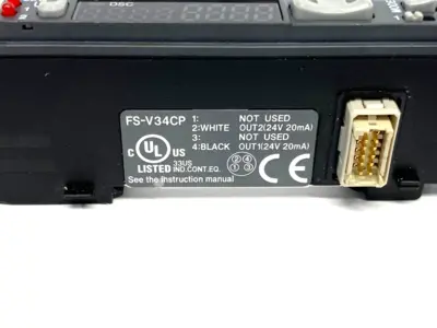 Used KEYENCE Digital Fiber Amplifier Main Expansion Unit Sensors Michigan US | Maverick Industrial Sales #1396673