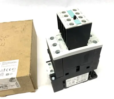 New | in-Stock Siemens SIRIUS Power Contactor AC-3 15 KW/400V AC Relays & Switches Michigan US | Maverick Industrial Sales #1397586