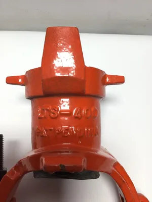 Leemco LTS-400 C 4″ Lateral Saddle for LV Valves Ductile Iron