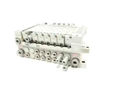 NEW SMC VV5Q21-08-DAN00043 MANIFOLD W/ VVQ2000,VQ2301N-51,VQ2201N-51