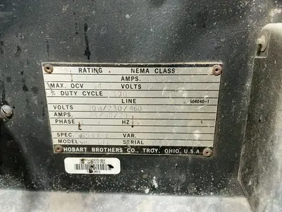 Used HOBART BROTHERS CO. RC 301 Wire Feed Welders Ohio US | HGR 24 #1316174