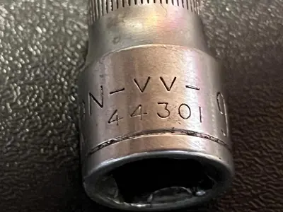 Craftsman USA 9mm 12 Point 3/8" Drive Shallow Socket 44301 G Series            n