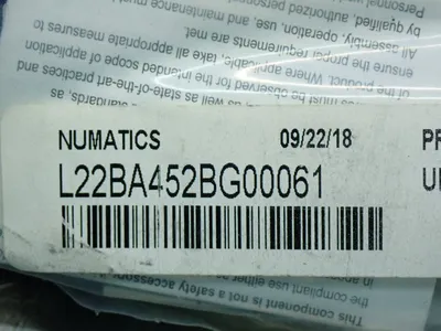 Used NUMATICS L22BA452BG00061 Pumps Ohio US | HGR 24 #799396