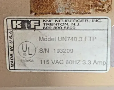 KNF Neuberger _UNKNOWN_ Diaphragm Pumps | Amiron Machinery (4)