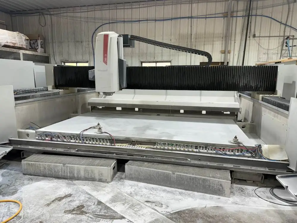 Used 2017 INTERMAC MASTER 38.3 Stone CNC Machining Centers Michigan US | All Used Stone Equipment #1568679