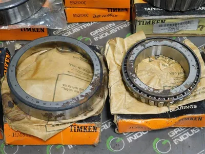 Lot of 23 Timken Bearing(11) Cups, (11) Cones and (1) Pillow Block Bearings Surplus
