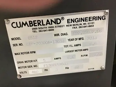 USED 2013 CUMBERLAND 6512