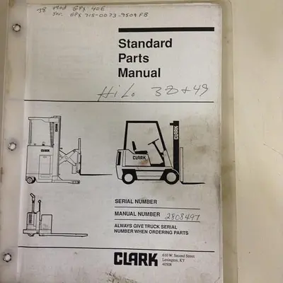 USED CLARK EQUIPMENT 2808497