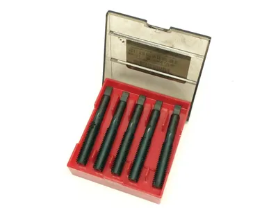 M12x1.75 D6, 1003 | Cleveland M12x1.75 D6 Bottoming 4-Flute Hand Tap For Cast Iron 3T 1003 PACK OF 5 - New Other