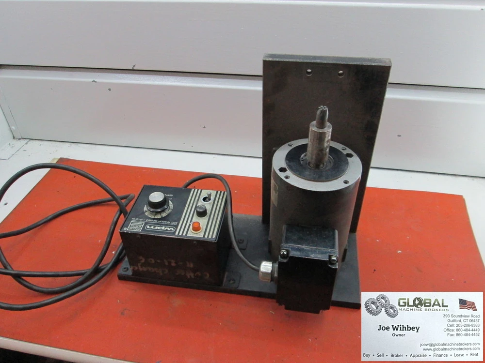 Bodine Electric 1/4 HP Small DC Motor 42A5BEPM With PWM Motor Speed Controller WPM-2137E1