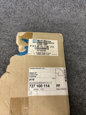New | in-Stock George Fisher 727.100.114 Valves/Fittings California US | Davliegogo LLC #1710568