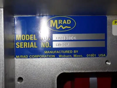 Used M/RAD CORPORATION F2424(200)E Vibration Testers Ohio US | HGR 24 #933798