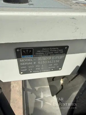 USED AESUS SYSTEMS DELTAVEYOR SS 6" X 30FT