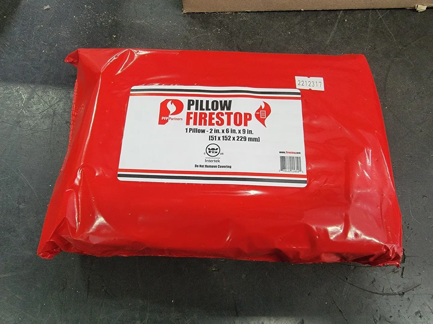 2" x 6" x 9" Pillow Fire Stop, Box of 10