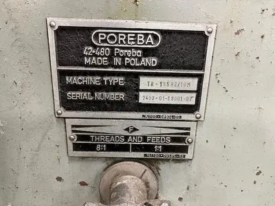 USED 1994 POREBA TR135-B2/10M