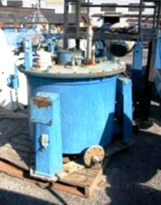 Sanborn 32 x 20 perforate basket centrifuge, Hastelloy C276.