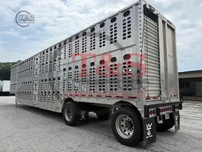 Used 2023 WILSON _UNKNOWN_ Livestock Trailers Illinois US | T&S Trailer Pool #1509472