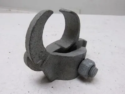 1-1/4" Galvanized Edge Type Rigid Conduit Clamp Lot Of 12